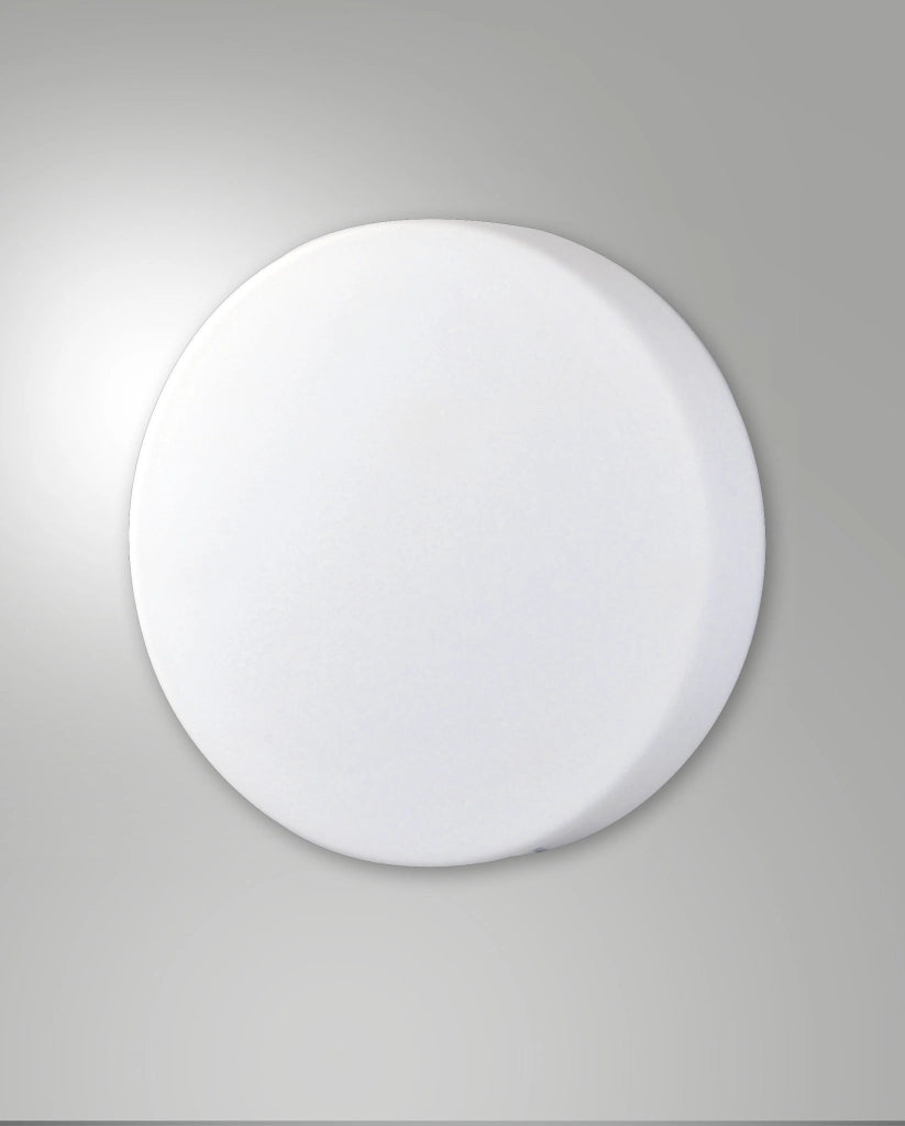 Graff Plafoniera LED 18W 3000K Bianco in Metallo e Vetro Soffiato Ø300mm - Lampada da Soffitto Design per Illuminazione Interni Moderni