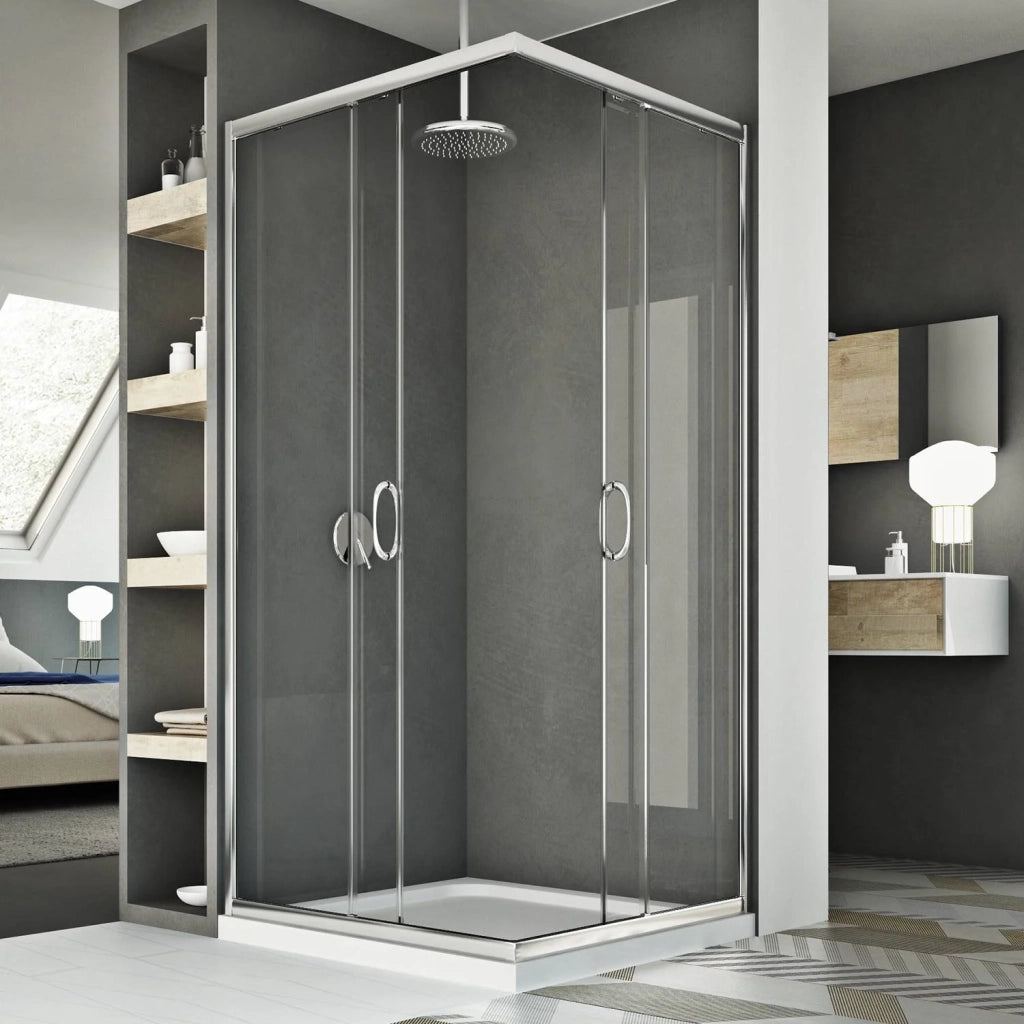 Box doccia 70x72CM H185 trasparente mod. Junior