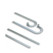 COPPIA DI BRACCI CURVI TELESCOPICI STANDARD NICE TNA6 PER TEN