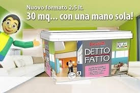 IDROPITTURA PRONTA ALL'USO 2,5 LITRI COLORE GERANIO