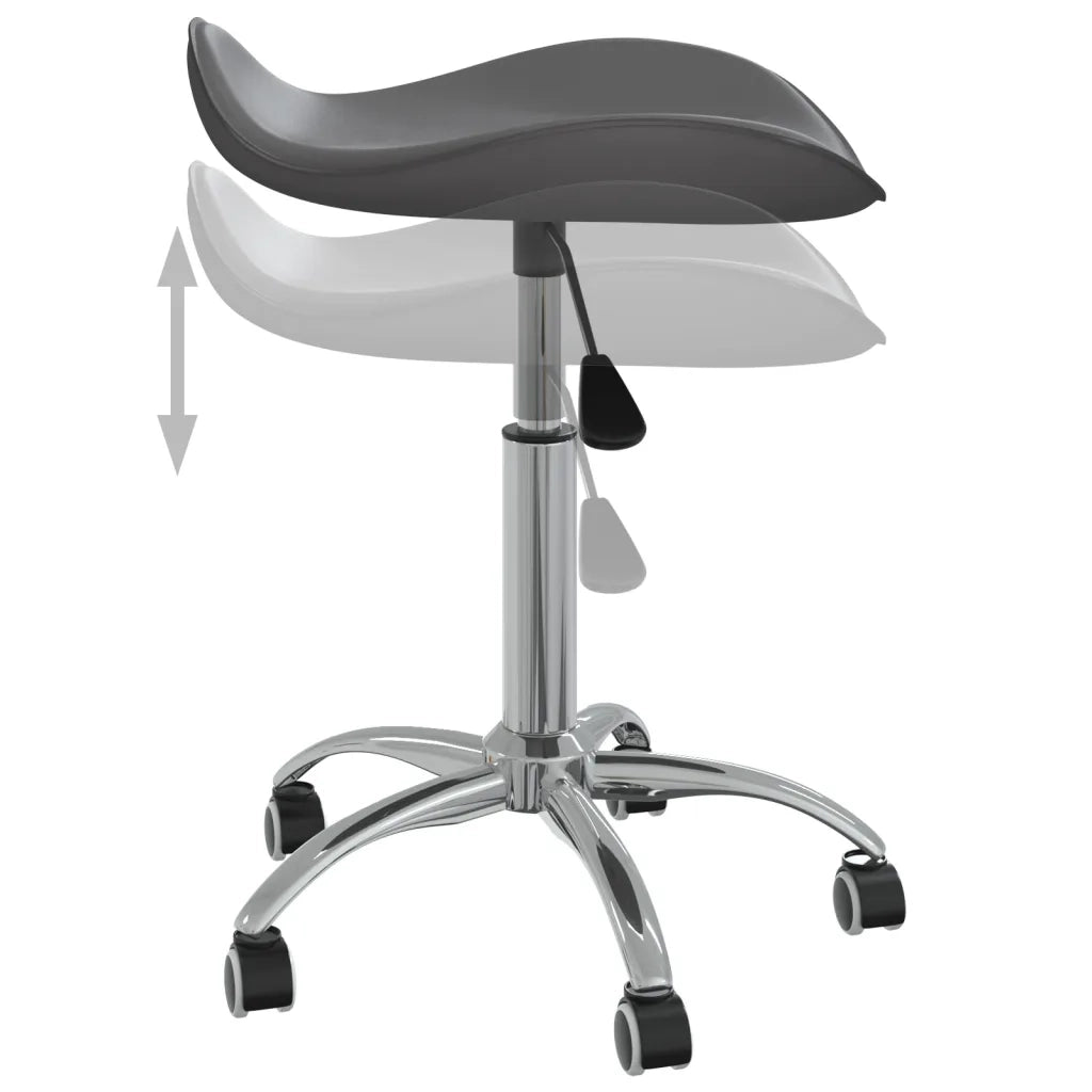 Sgabello da Salone Spa Grigio in Similpelle CFW8855632