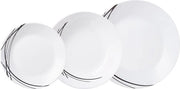 Set di tavola da 18 pezzi in opale Domitille Luminarc