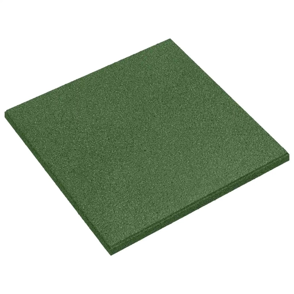 Piastrelle per Protezione dalle Cadute 12 pcs Verde 50 x 50 cm