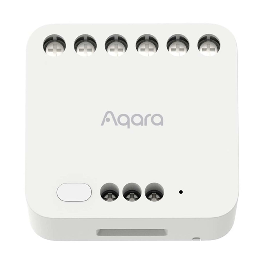 Modulo di controllo Smart T2 a doppio relè per dispositivi collegati Bianco Aqara