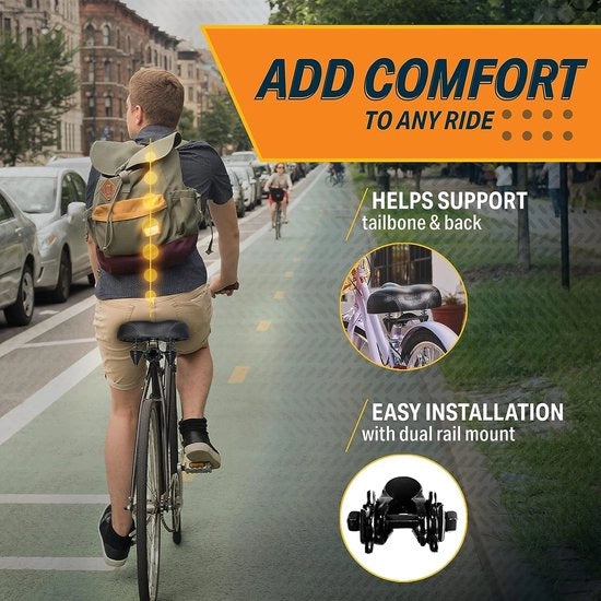 Sella Bicicletta Uomo Donna Ergonomica