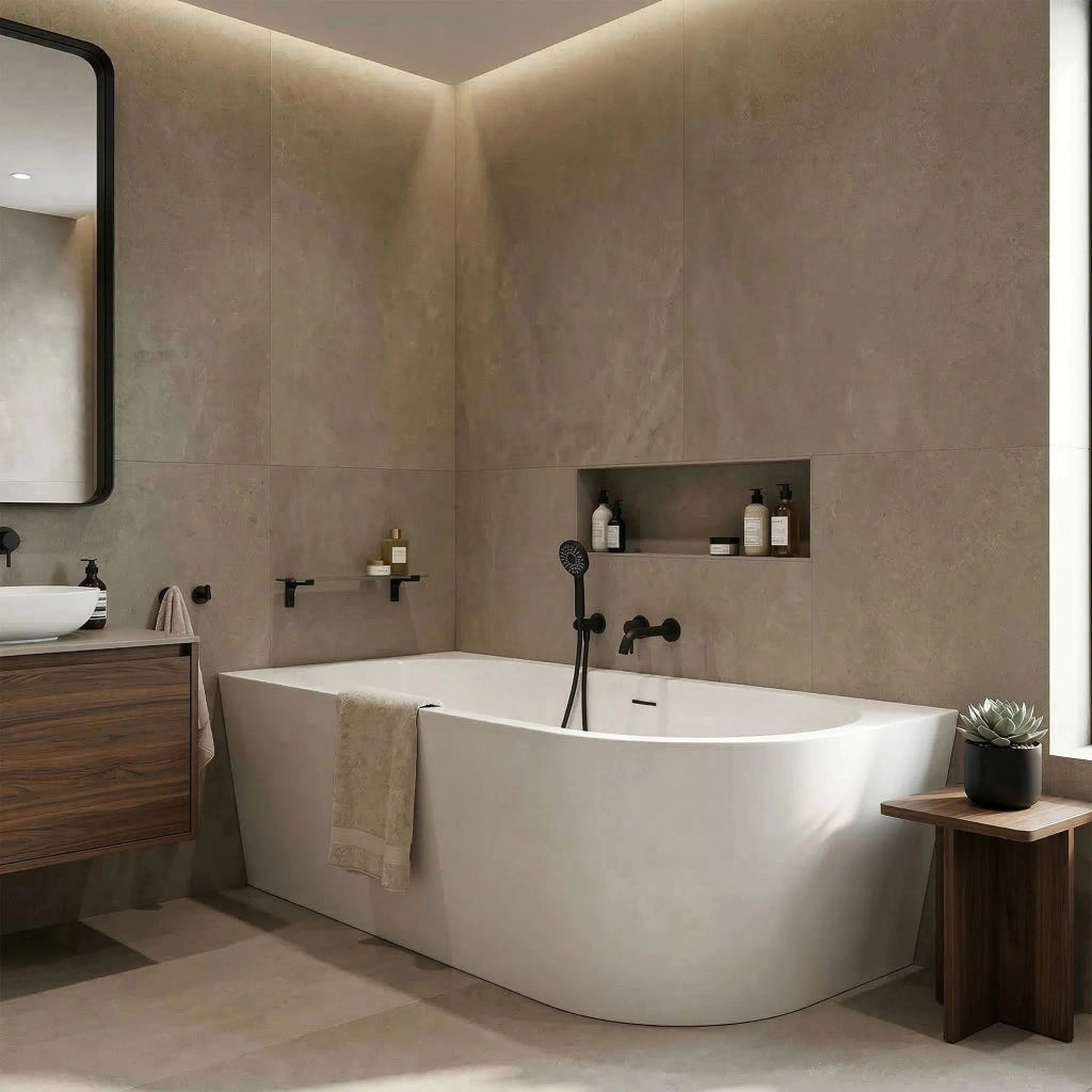 Vasca Bagno Sydney Bellanto Bellanto Sinistra 170cm Copritappo bianco