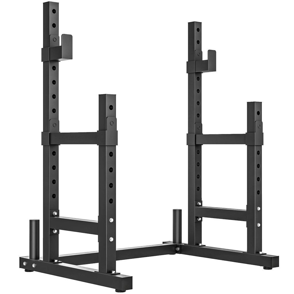 Porta manubri 2 livelli ¨C Minimal ¨C acciaio, nero, 300 kg