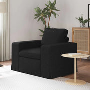 Divano Nero 103 x 80 x 82 cm Tessuto 42024378