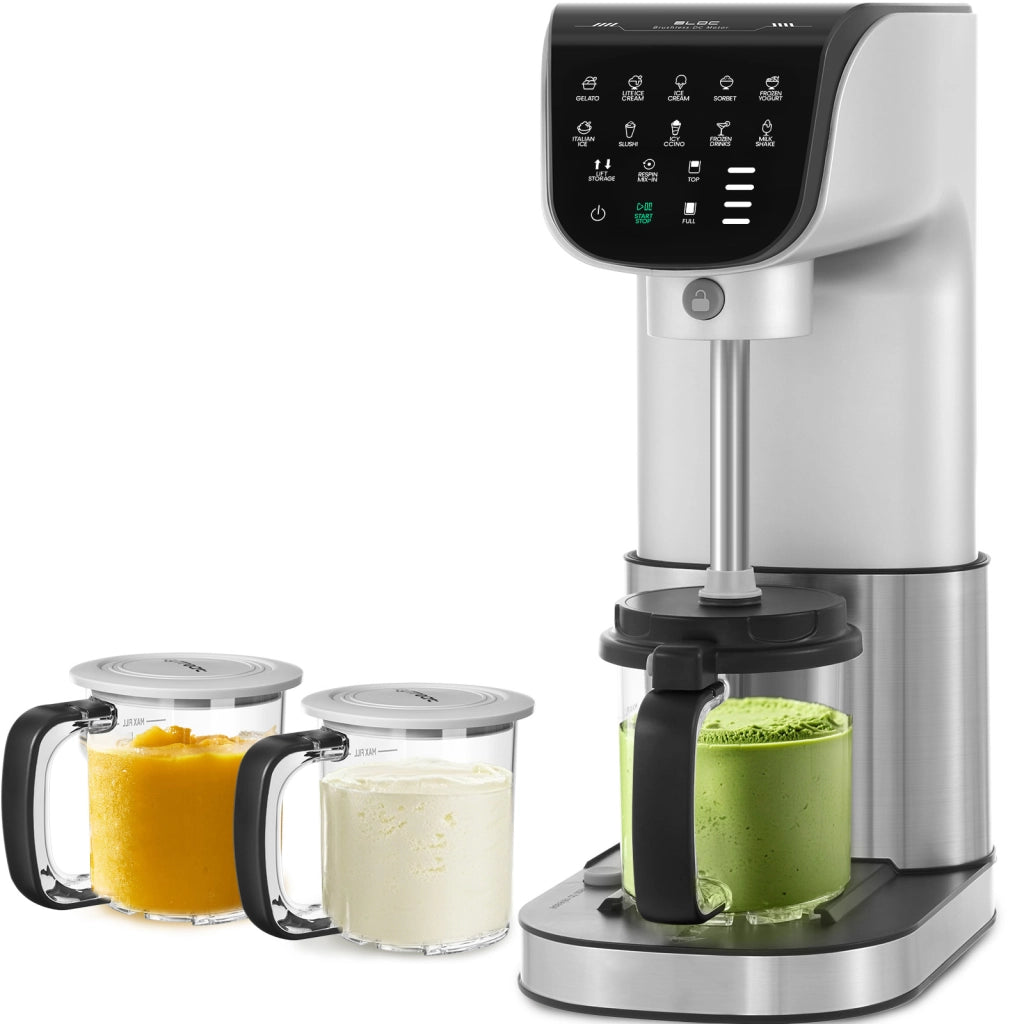 Macchina per Gelato Automatica 3 Pinte ¨C zephmum ¨C Argento