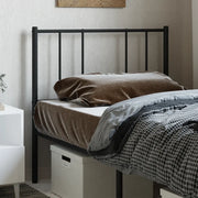 Testiera di Ricambio in Metallo Nero 80 cm 352507