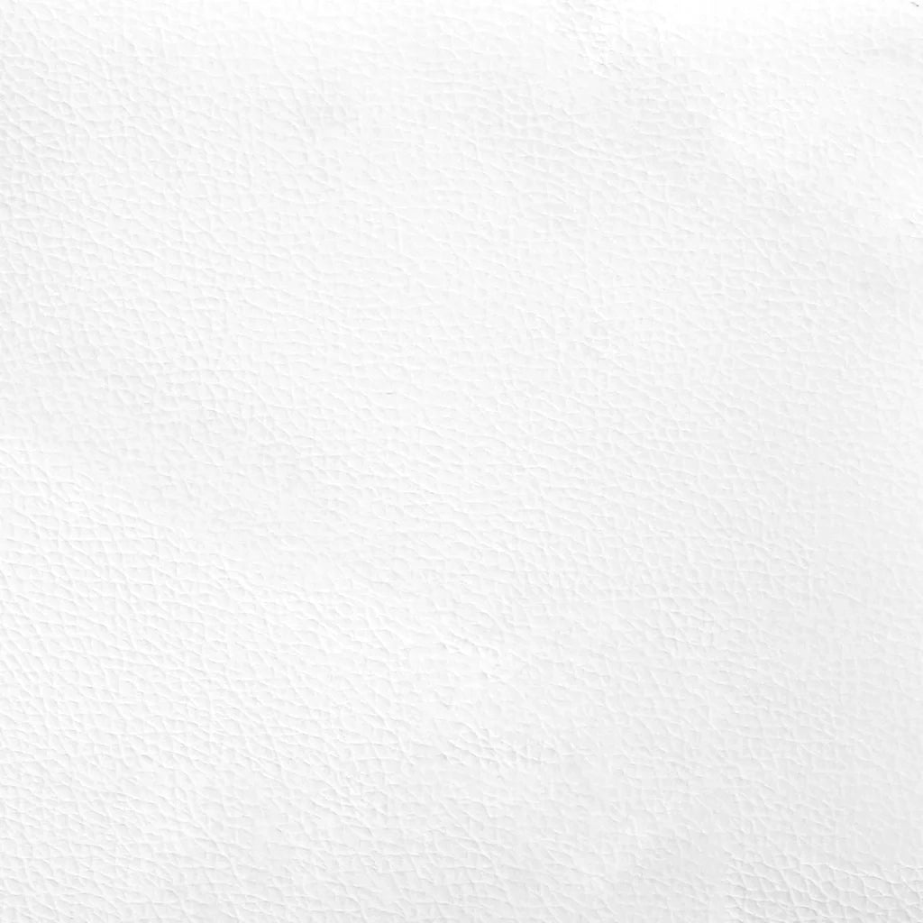 Giroletto-Struttura Letto Dover Bianco 90x200 cm in Similpelle