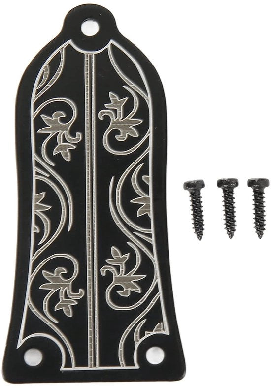Ponte Elettrico Chitarra - 6 Corde - Touch Comfortevole - Argento - Ricambio - Ideale per Appassionati di Chitarra - Adatto per Chitarre Acustiche e Elettriche