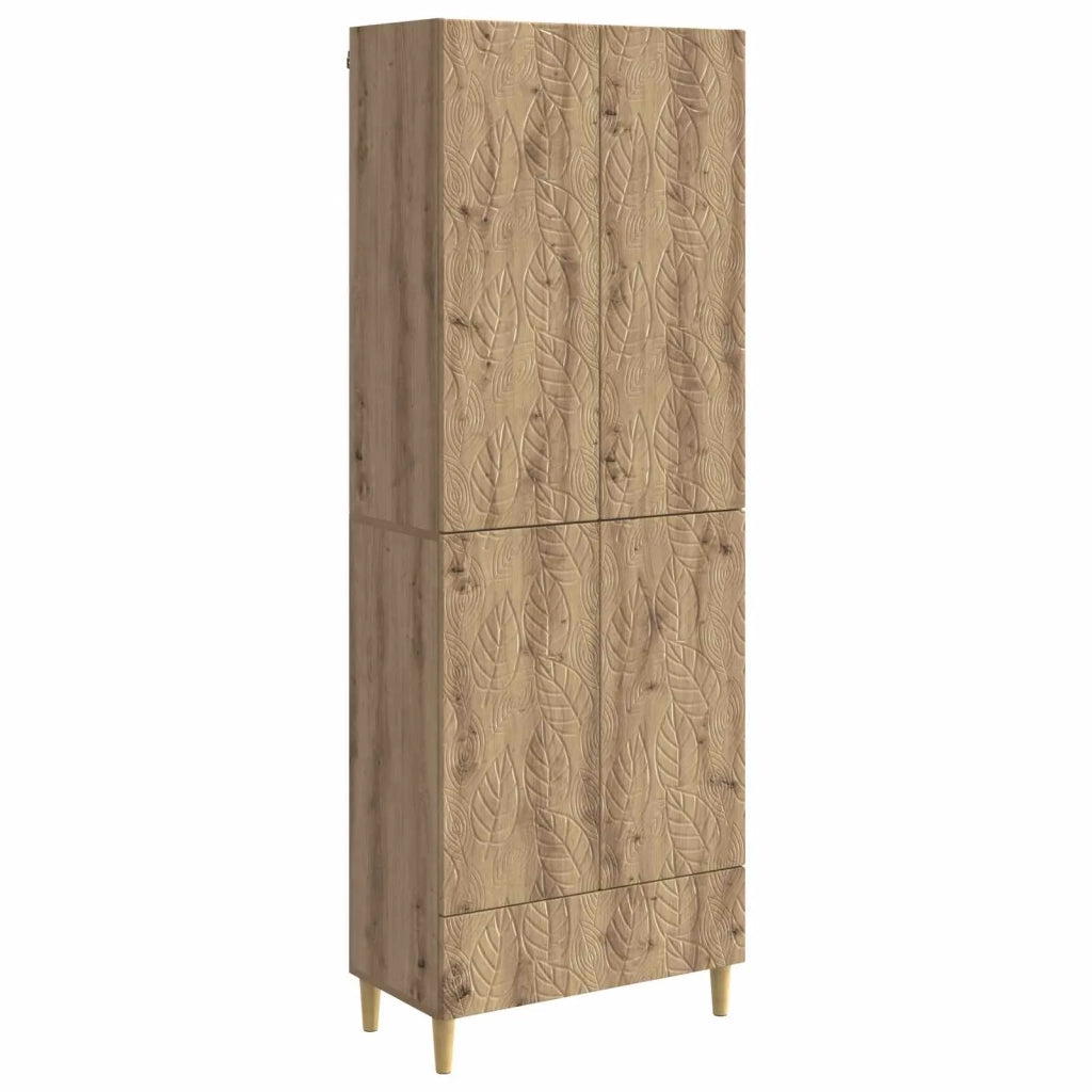 Set di armadi 2 pcs Rovere Artigianale Legno ingegnerizzato 3416699
