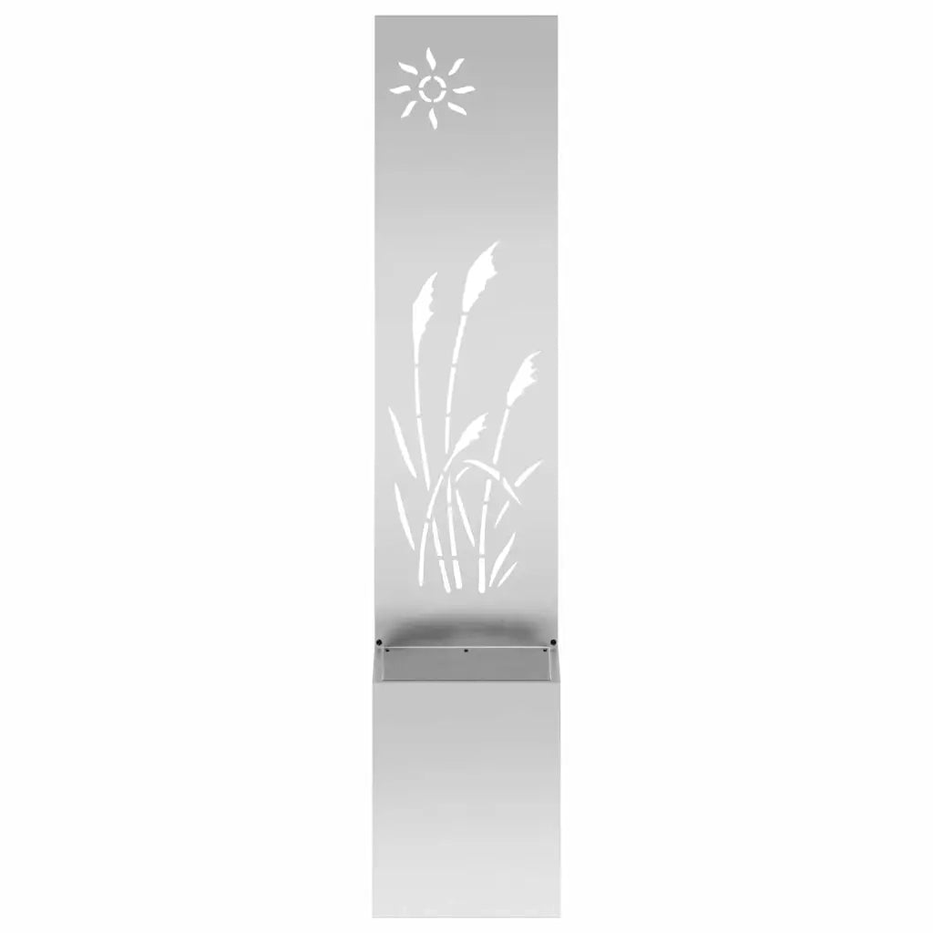 Schermo per privacy in giardino Traforo Argento 32 x 150 cm 876362