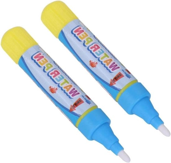 Matte per la pittura di acqua - Tavolo da disegno per bambini 2 pezzi (blu)