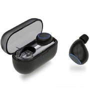 Trade Shop - Cuffie Tb10 Con Box Ricarica Auricolare Bluetooth Wireless Microfono Ios Android -