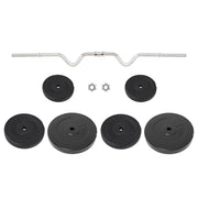 Bilanciere Curvo con Dischi 60 kg 3145019