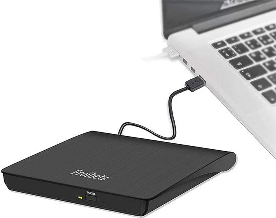 Esterna Ultra Sottile Brander DVD-CD con USB 3.0 - Lettore DVD portatile per Mac e Windows