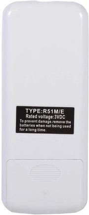 Regolatore di condizionatore d'aria consumo energetico basso - telecomando R51M/E - orologio/timer integrato - interfaccia di utilizzo pratica - modalità comfort - funzionalità completa