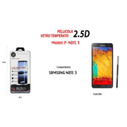 Trade Shop - Pellicola Vetro Temperato Per Samsung Galaxy Note 3 Protettiva Lcd Maxtech P-note 3 -