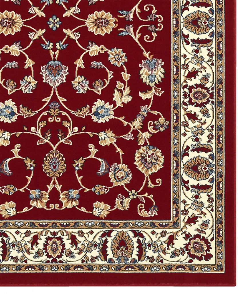 Tappeto ROYAL SHIRAZ 2079 ROSSO cm.160x230 arredo casa disegno moderno geometrico arredo casa