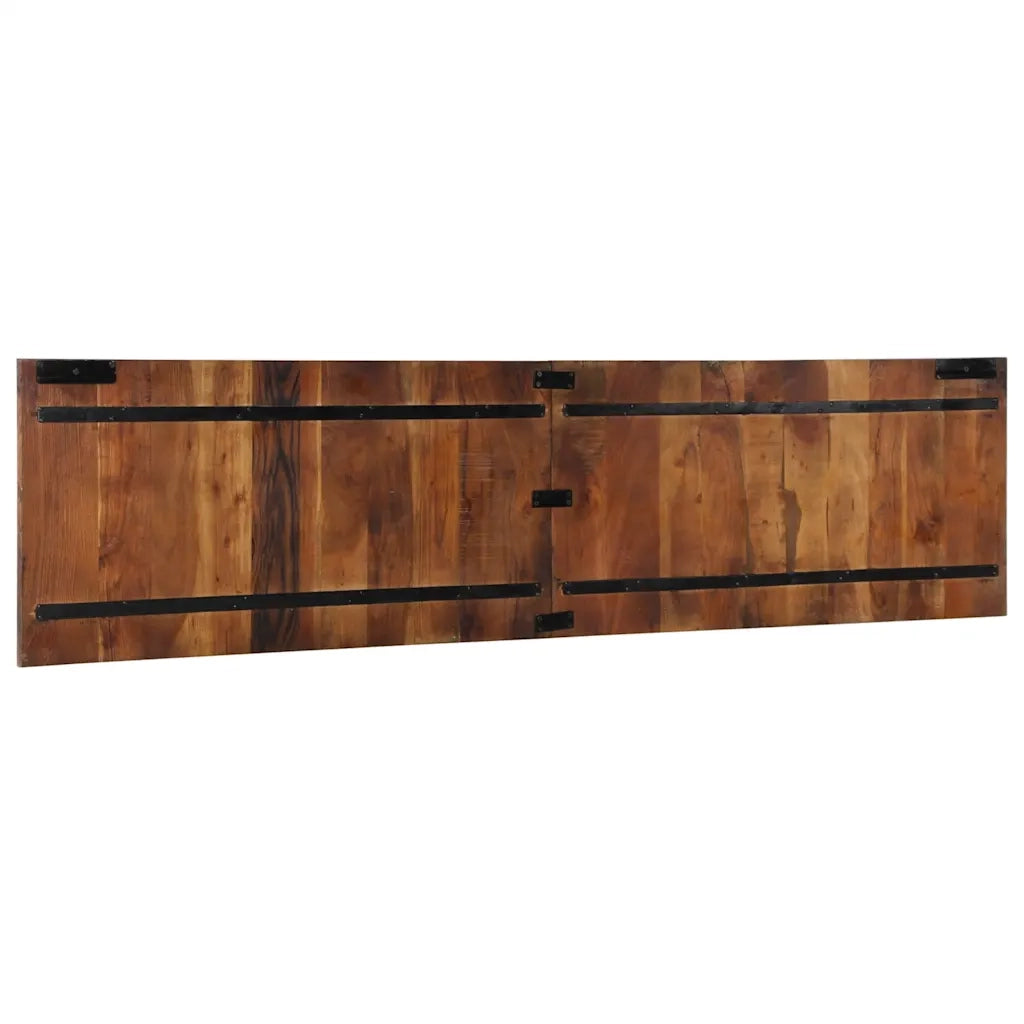 Testiera Multicolore 200 cm in Legno Massello Recupero 4017516