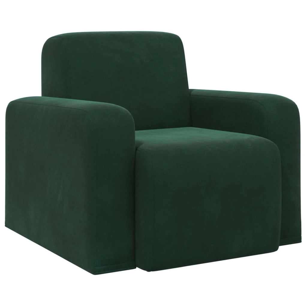 Poltrona Verde Scuro Velluto (V) 42042431