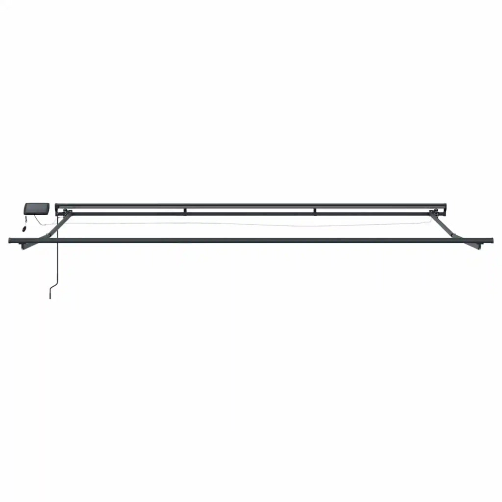 Cornice per Tenda Manuale con LED 4 × 3,5 m 3420859