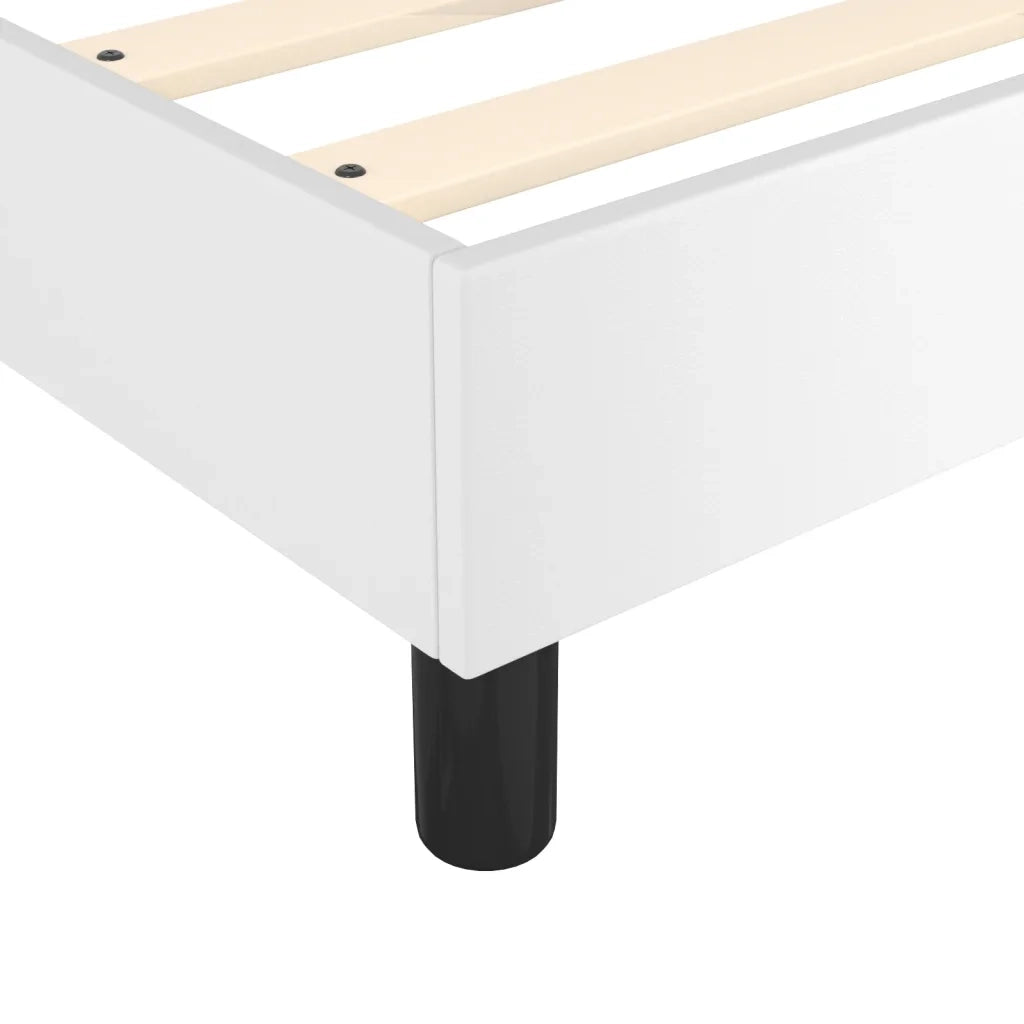 Struttura Letto a Rete a Molle Bianco 140x200 cm in Similpelle 3120701