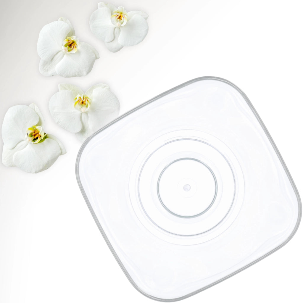 Coprivaso KADAX per orchidee, in plastica, trasparente, 13 cm