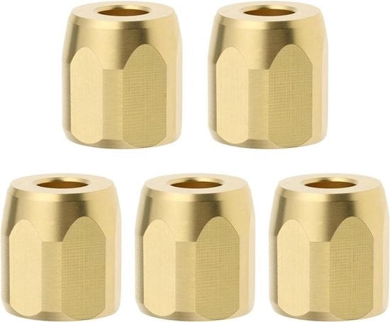 Centro di Connettività - Slangkoppeling - M10X1 - Compatibile con MIG/MAG - 5x viti di connessione - Adatto per lastoorti - Acciaio inossidabile