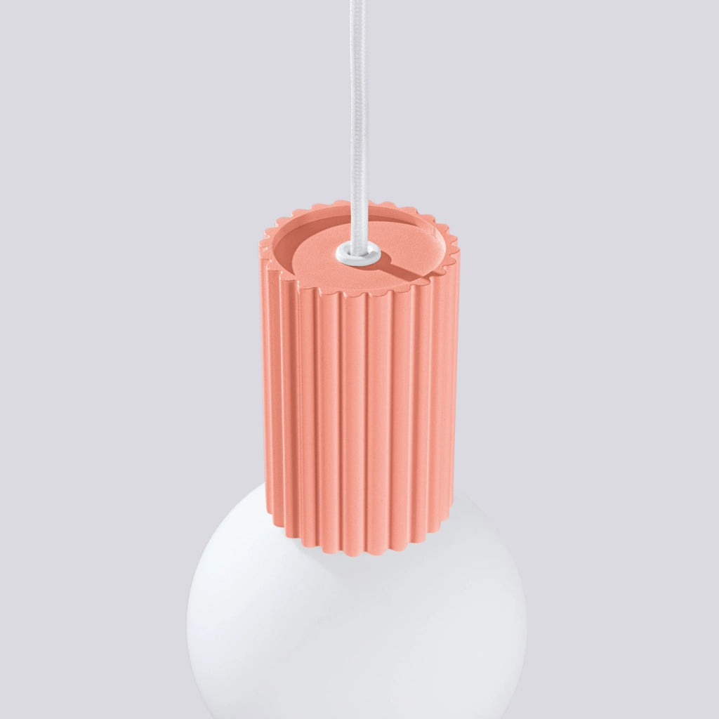 Lampada a sospensione HALO 1 peach