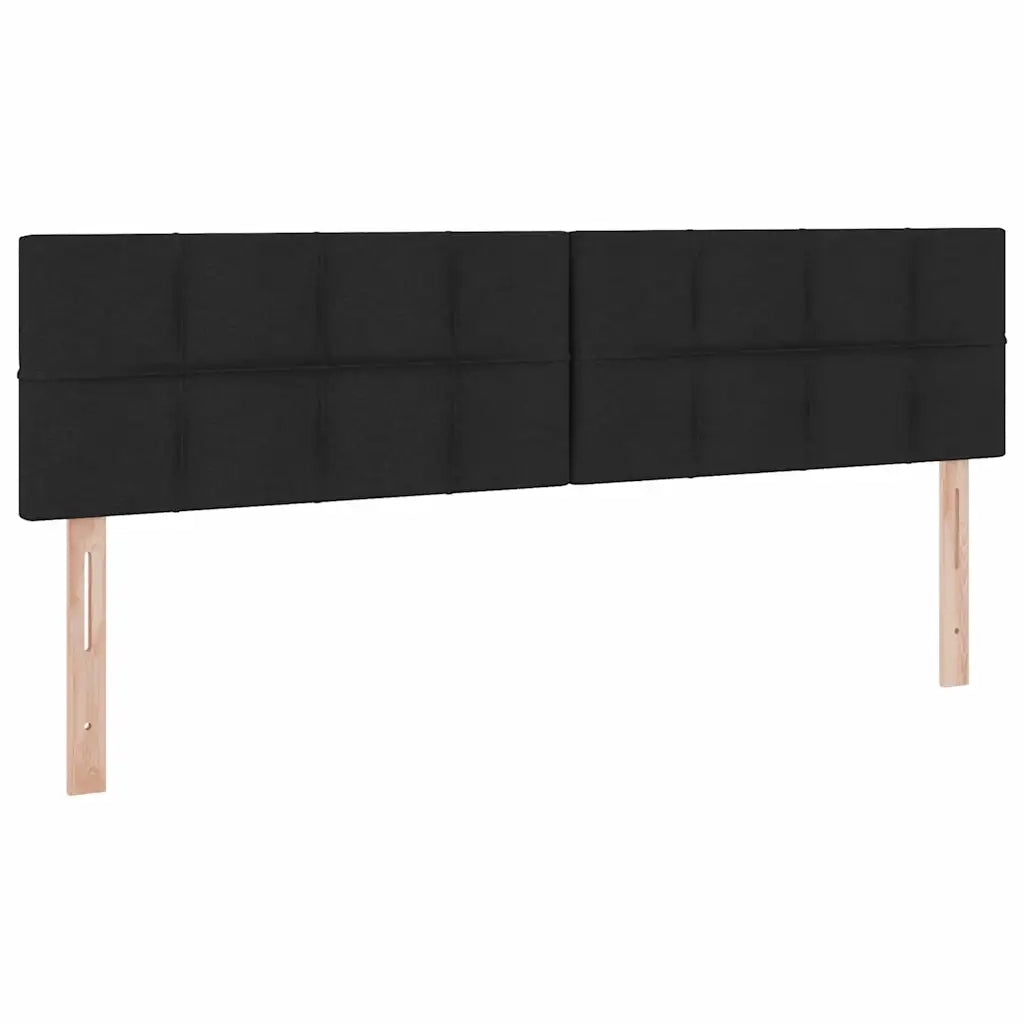 Letto con contenitore e materasso Nero 180 x 200 cm 3370526