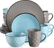Set di Cucina in Grigio Blu