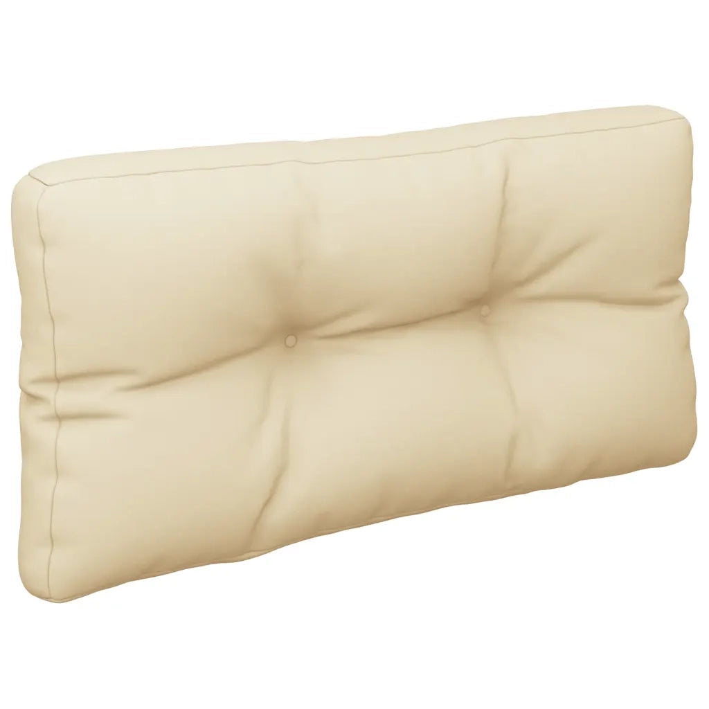 Cuscino per Pallet Beige 70x40x12 cm in Tessuto 360582