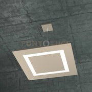 CARPET SOSPENSIONE 60X60 4 LUCI SABBIA 1137-S60-SA