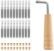 Set di 20 Stappi e Viti con Chiave a L per Arpa