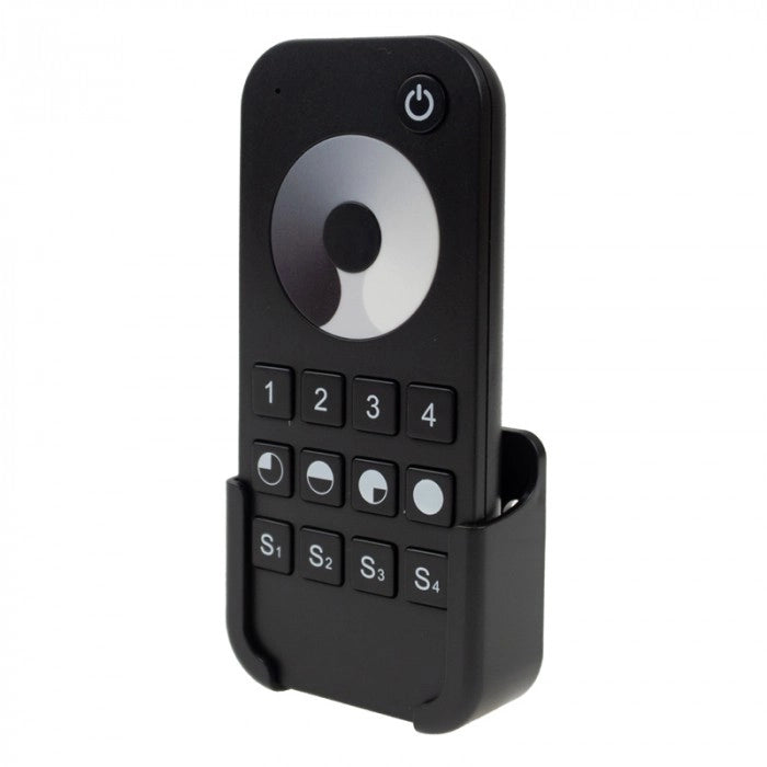 Telecomando RF RT6 4 zone touch per LED mono nero Ecolight