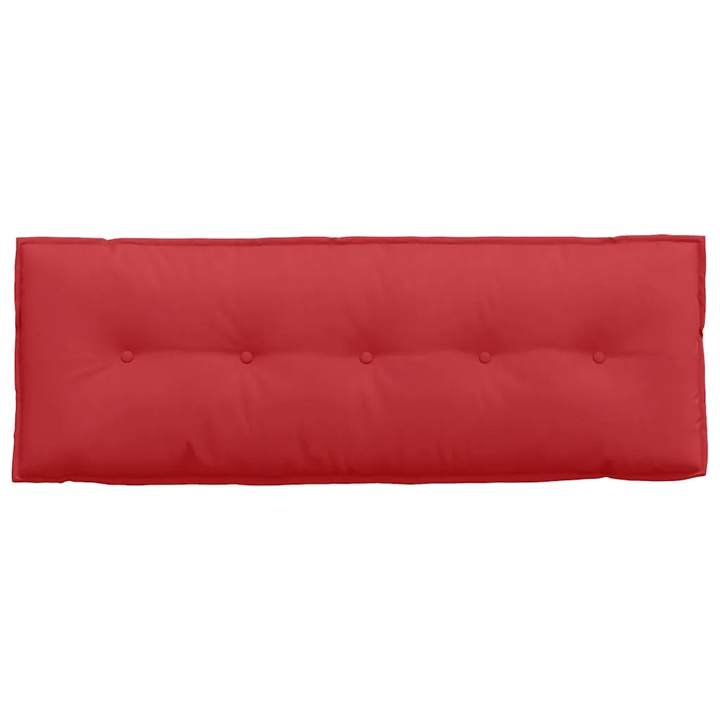 Cuscino per Schiena Rosso 140 x 19 x 50 cm Tessuto 42014842