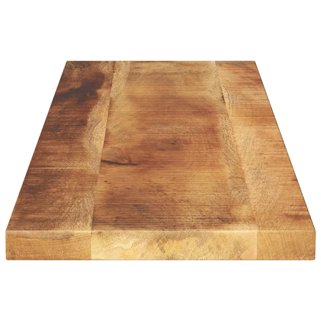 Piano per Tavolo 120x20x2,5 cm Rettangolare Legno Mango Grezzo 371287