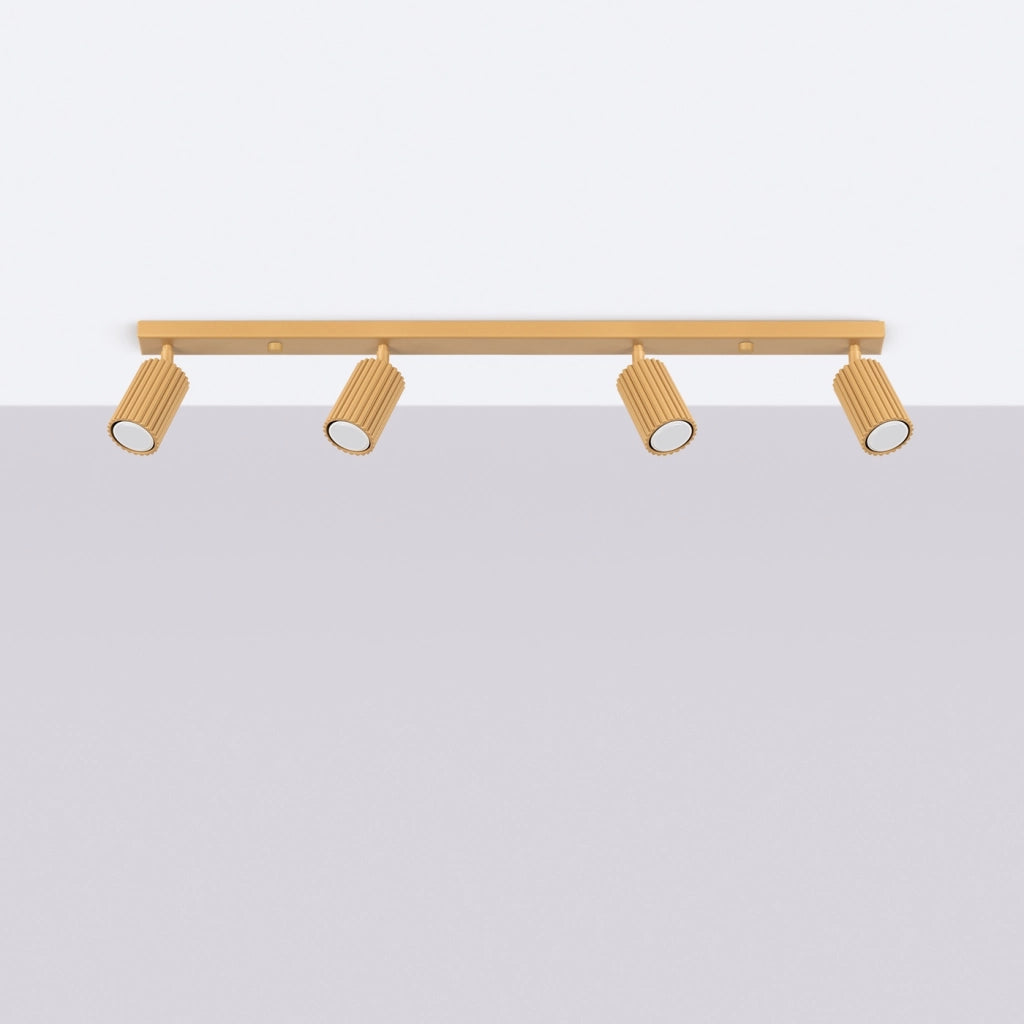 Lampada da soffitto KARBON 4L oro