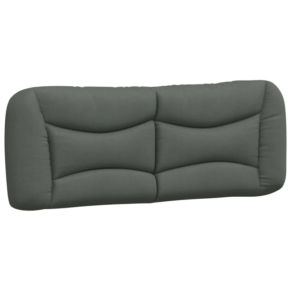Letto con Materasso Hvar Grigio Scuro 120x200 cm Tessuto