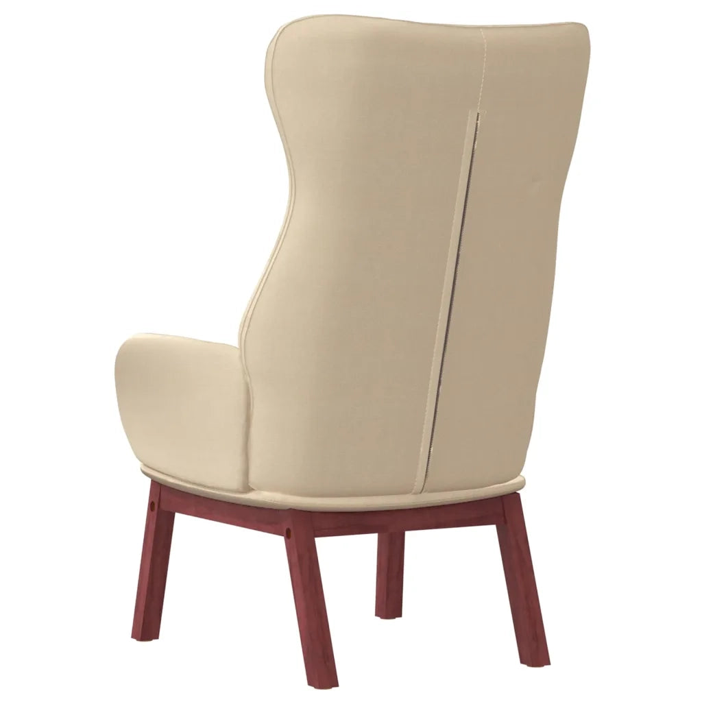 Sedia Relax Crema in Tessuto 341270