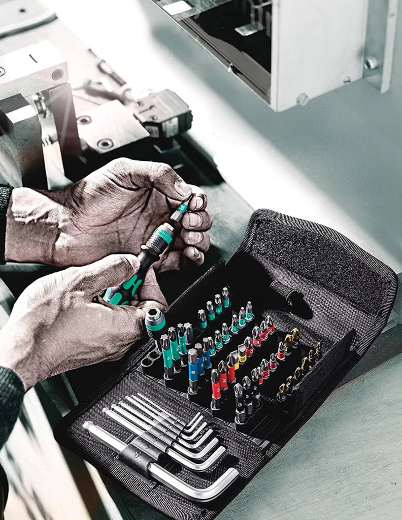 Set di 52 pezzi piezas WERA Kraftform Kompakt 100