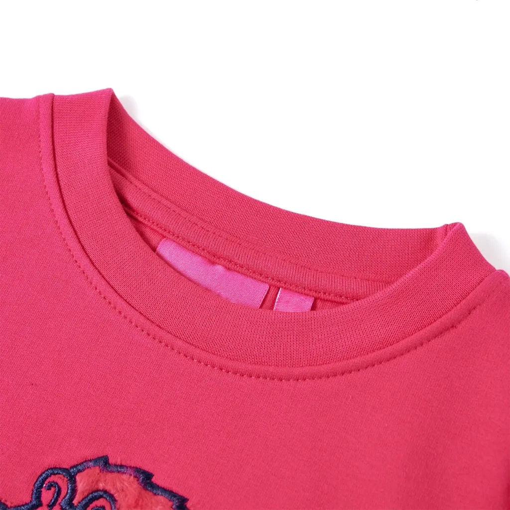 Felpa per Bambini Fucsia 128