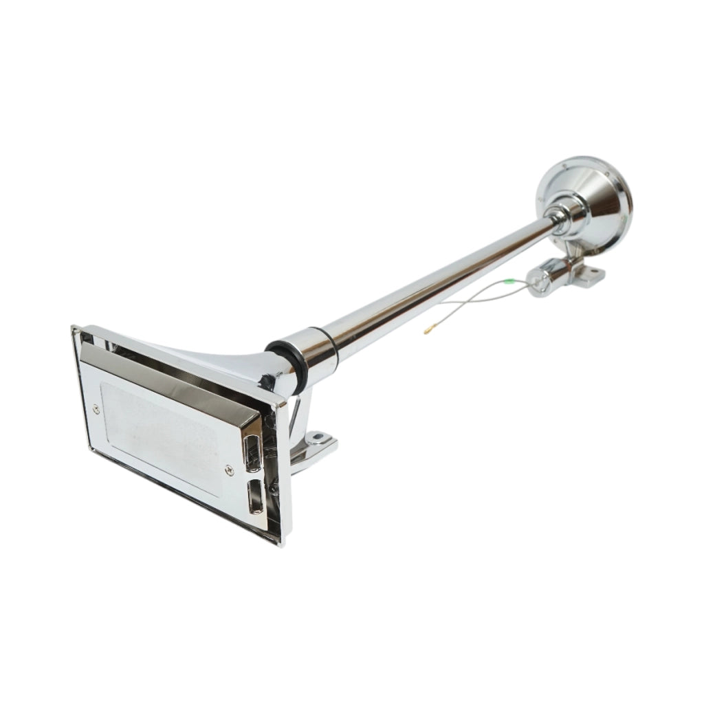 Clacson a 1 tromba 640 mm 12V/24V per compressore d’aria.