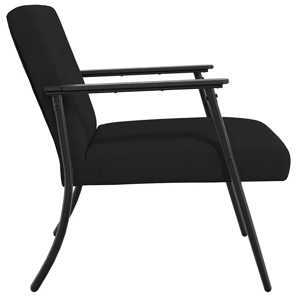 Poltrona | Sedia Relax Nero Tessuto