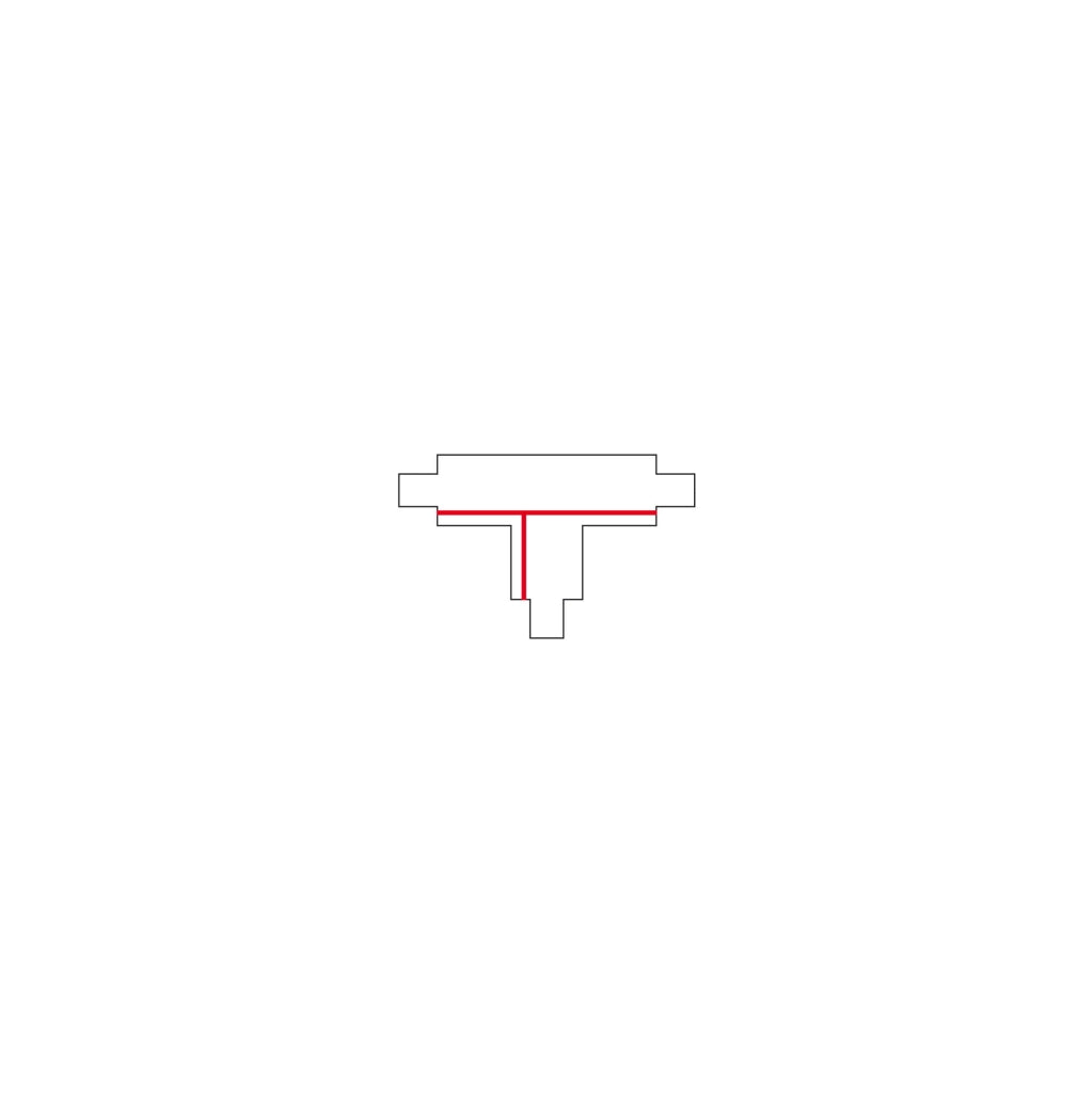 Connettore T incasso 3 circuiti bianco DX Nowodvorski 8245