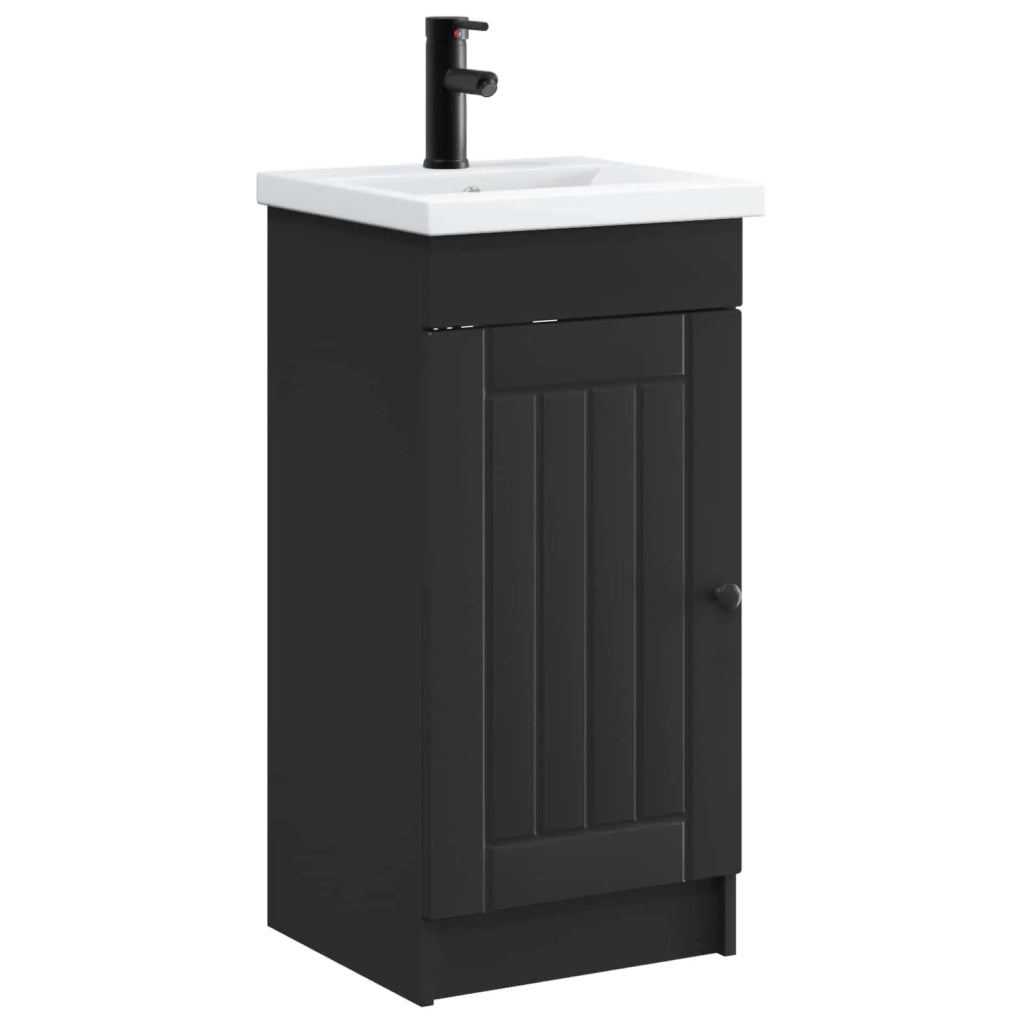 Mobile da bagno con lavabo Nero 42 x 40 x 84,5 cm 890025