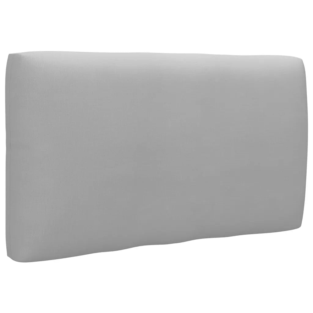 Divano a 2 Posti su Pallet con Cuscini Pino Impregnato Grigio 3066627
